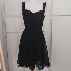 NWOT-Royal Bones Frilly Skull Dress- (S)